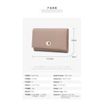 泰莉安新款短款女士钱包批发 pu高级皮质网红锁扣女式錢包wallet
